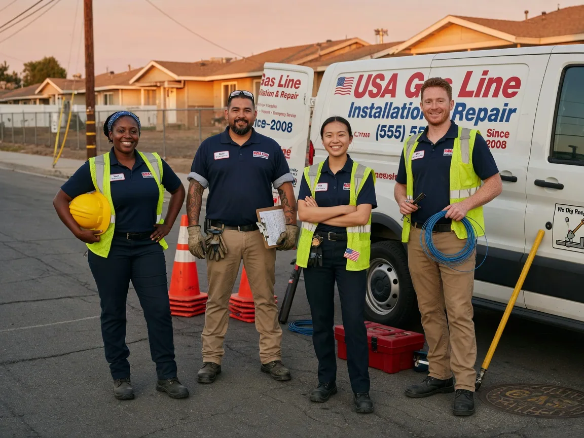 Gas Line Installation company in Oswego, IL