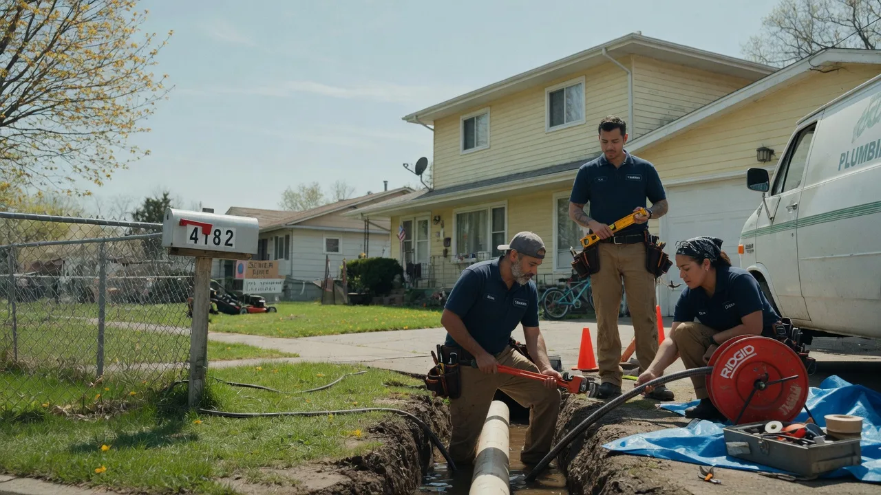Gas Line Repair in Oswego, IL near me